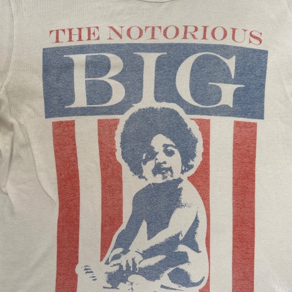 The Notorious BIG Men's White Ready To Die T-Shirt Size M - Picture 2 of 7